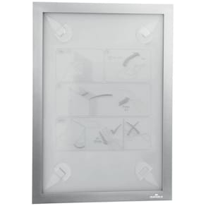 Info-Rahmen Durable DURAFRAME® WALLPAPER, A4, silber
