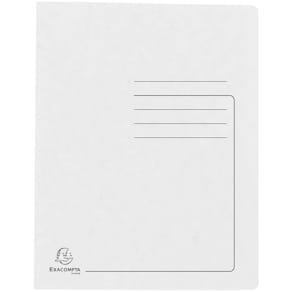 Schnellhefter EXACOMPTA, Karton, weiß, A4, 355 g/m²