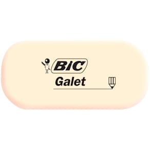 Radierer BIC Galet, beige, 28 x 13 x 58 mm