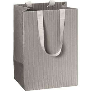 Geschenktragetasche Stewo Uni, silber