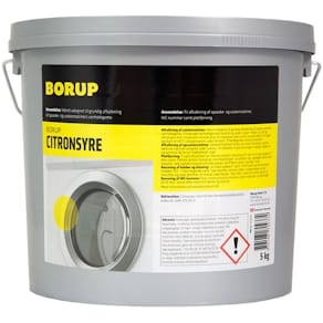 Citronsyre Borup pulver, 5 kg