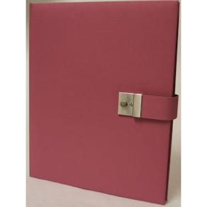 Dokumentenmappe Goldbuch BV, fuchsia, A4 inkl. 5 Hüllen