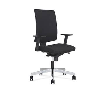 Drehstuhl Nowy Styl Navigo, mit Armlehnen, schwarz