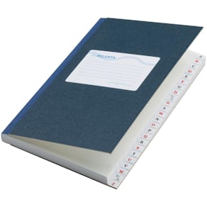 Repertorium Jalema ft 16,5 x 10,5 cm, blauw