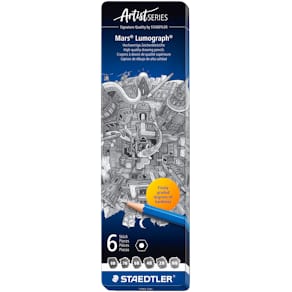 Blyertspenna Mars Lumograph ass (6)