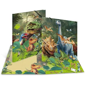 Gummizugmappe HERMA Dino World, A3