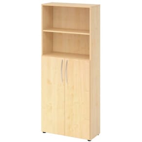 Flügeltürenschrank HAMMERBACHER V4770, Ahorn/Ahorn, 80x34,6x188cm