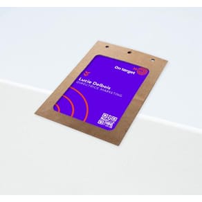 Namnskyltshållare AVERY papp 50/fp