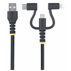 StarTech.com 3.3ft USB Multi Charging Cable,