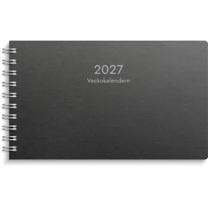 Veckokalendern Eco Line 2027 svart