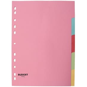 Kartongregister ARWS A4 5-flik