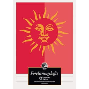 Forelesningshefte A4 70g 24bl linj. marg