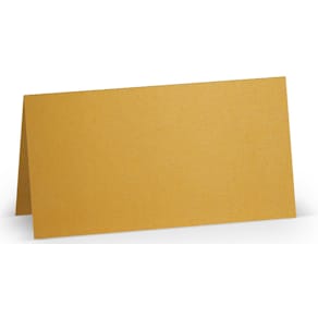 Tischkarte Rössler Paperado, 100 x 100 mm, gold