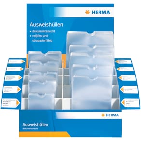Ausweishüllen-Display HERMA