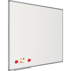 Whiteboard Smit Visual, gelakt staal, magnetisch, 120 x 90 cm
