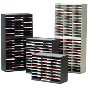 Sortierablage Paperflow Evolution, 36 Fächer, anthrazit