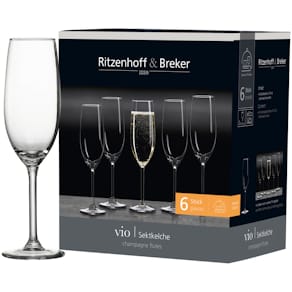 Sektkelch Ritzenhoff & Breker Vio, 210 ml, 6 Stück