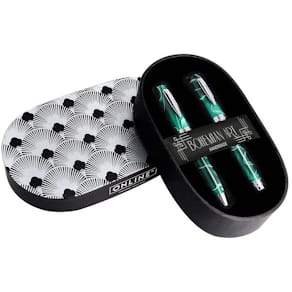 Schreibgeräteset Online, grün