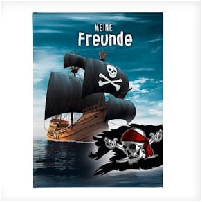 Freundebuch GOLDBUCH Piraten, A5, 88 Seiten