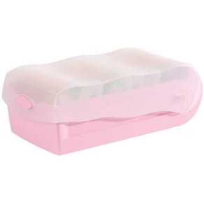 Lernkartei HAN Croco, A8, transluzent/pastellrosa