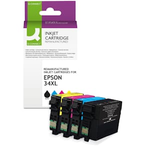 Druckerpatrone Q-CONNECT ersetzt Epson T34XL, Multipack