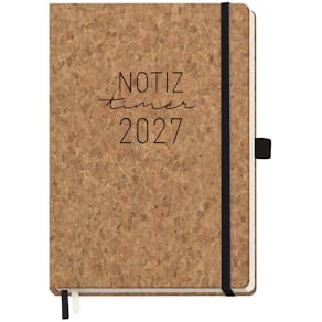 Buchkalender HÄFFT Kork, A5, 2027