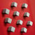 Neodym-Magnet Sigel Cube, 10 St., silber