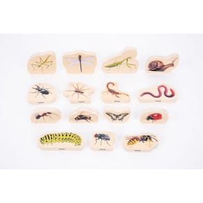 Träfigurer insekter 15/fp