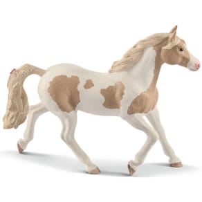 Spielzeugfigur SCHLEICH Paint Horse Stute, weiß/hellbraun, 5-12 J