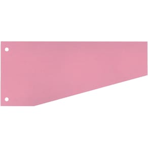 Trennstreifen WEKRE Trapez, rot, 100 Stück