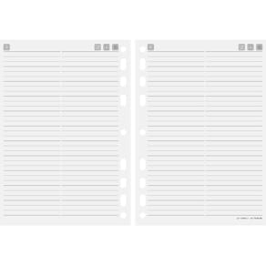 Ersatzeinlage RIDO Timing 1 Adress/Telefon, 14,8 x 21 cm