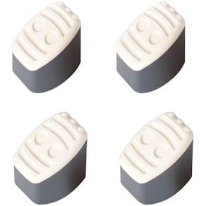 Leiterfuß-Set Hailo, 4 St., schwarz