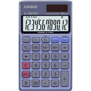 Miniräknare CASIO SL-320TER+