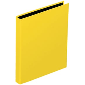 Ringbuch PAGNA Basic, A5, 4-Ring, Pappe, gelb