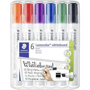 Whiteboardpenna LUMOCOLOR 351B sned 6/fp