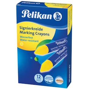Signierkreide Pelikan 762/12, gelb