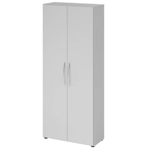 Flügeltürenschrank HAMMERBACHER BM4100, 5OH, grau/grau, 80x34,6x