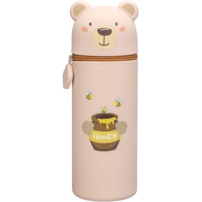 Schlampermäppchen DONAU, Silikon, Tiere stehend