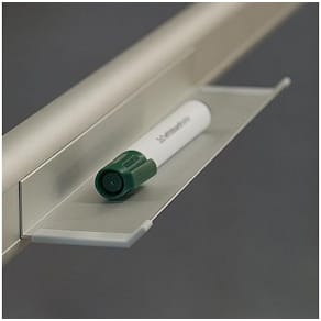 Whiteboard dubbelsidig emalj 150x120cm