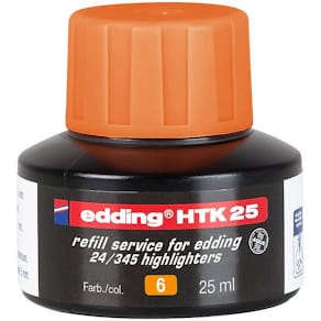 Refill EDDING HTK 25 ink orange 25 ml