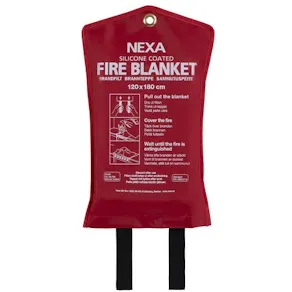 Brandfilt NEXA silikon 120x180cm röd