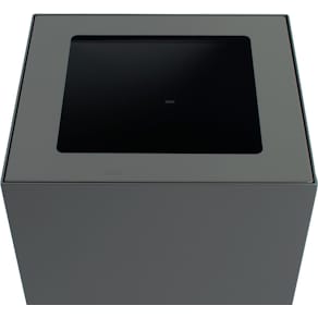 Deksel V-Part voor modulaire afvalbak, 85 l en 90 l, donkergrijs