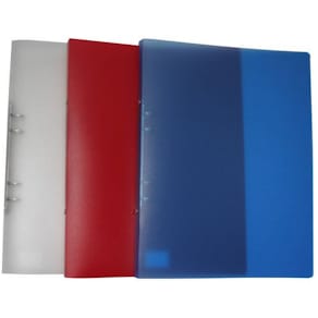 Ringpärm A4 Blå, PP-plast, böjbar, 16mm