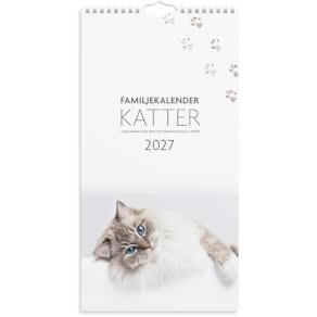 Familjekalender 2027 Katter