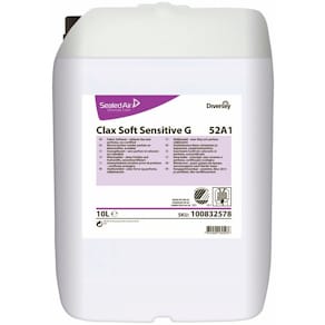 Flydende vaskemiddel Diversey CLAX Soft Sensitive G, skånsom