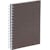 Anteckningsbok Bigso A5 linjerad canvas brun