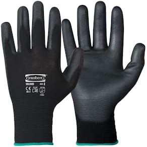 Plockhandske svart stl 9 12/fp