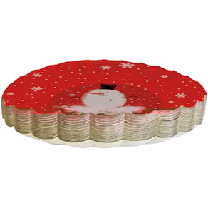 Weihnachtsteller, rund, sortiert
