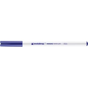 Textilstift edding T-Shirt pen, blau, 1 mm Rundspitze