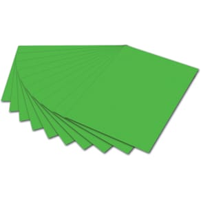 Tonpapier Folia, 50 x 70 cm, grasgrün, 130 g/m², 10 Blatt
